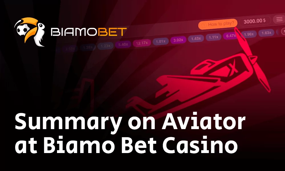 Playing Aviator at Biamo Casino