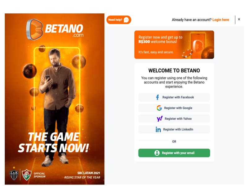 Betano Casino Bonuses